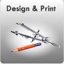 Design & Print : A full range of standard and wide format design & print services is available.