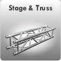 Stage & Truss: We supply a full range of truss, staging, and podiums.